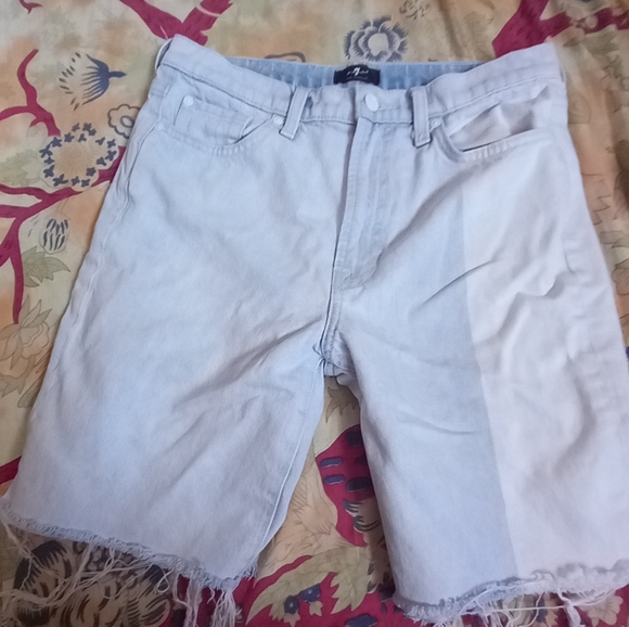7 for mankind shorts - Picture 1 of 3